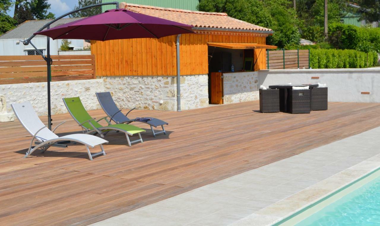 Sainte-Bazeille Le Coteau De Bazeille Sauna&Detente Sas מראה חיצוני תמונה