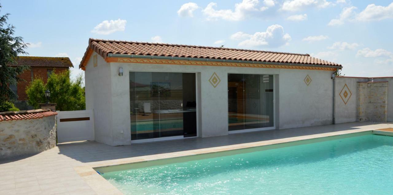 Sainte-Bazeille Le Coteau De Bazeille Sauna&Detente Sas מראה חיצוני תמונה
