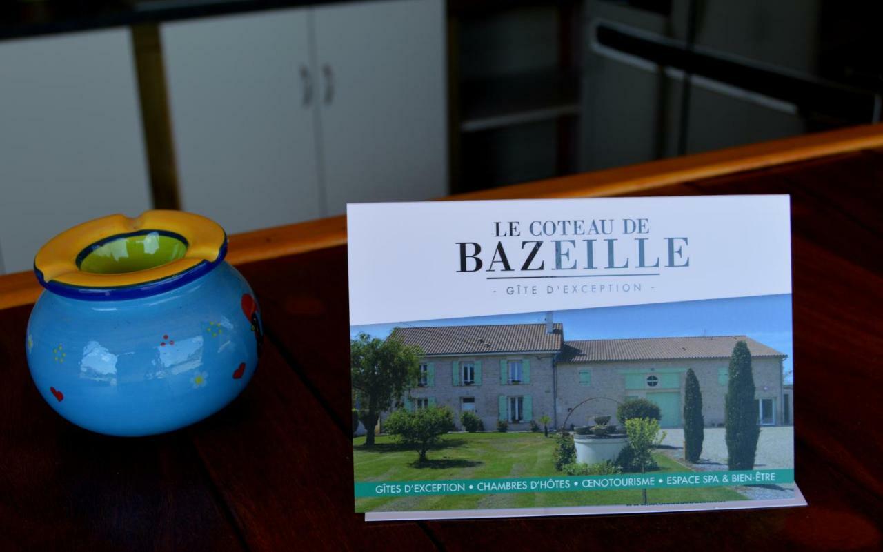 Sainte-Bazeille Le Coteau De Bazeille Sauna&Detente Sas מראה חיצוני תמונה